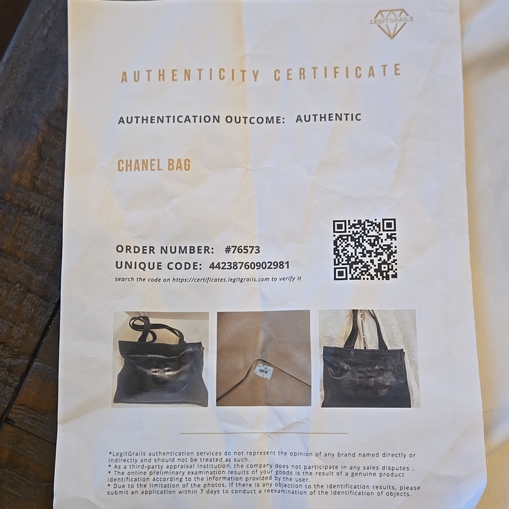 Chanel Lambskin Leather Tote Bag - Picture 13 of 14